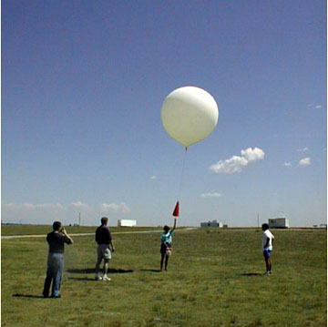 ... I am still holding on to the balloon ...last checking ..prepared to go. Mark giving last instructions (right), Ian and Bryan to the left.